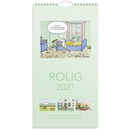 Familjekalender 2027 Rolig