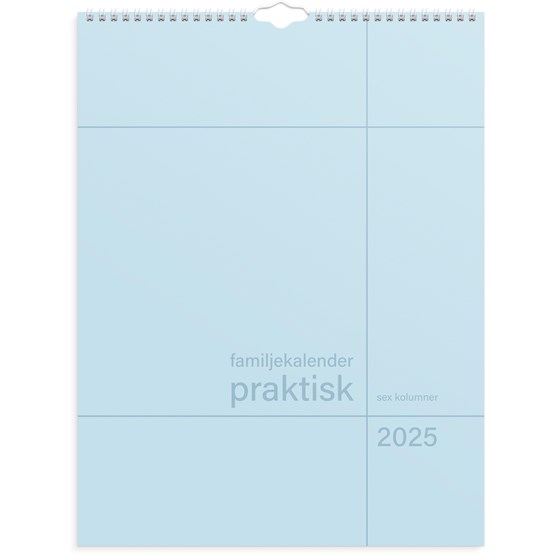 Familjekalender 2025 Praktisk