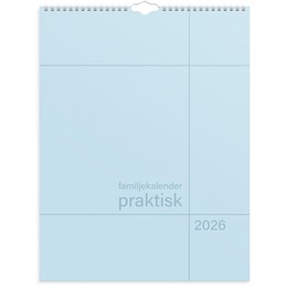 Familjekalender 2026 Praktisk