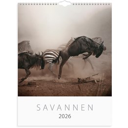 Väggkalender 2026 Savannen