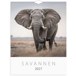 Väggkalender 2027 Savannen