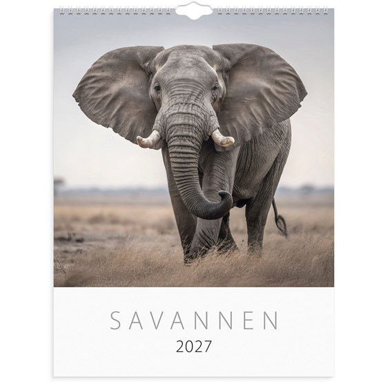 Väggkalender 2027 Savannen