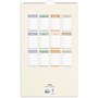 Familjekalender 2027 Color Blocking