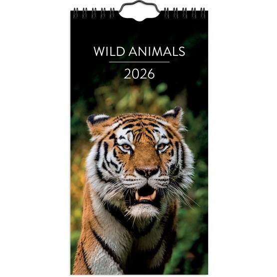Väggkalender 2026 Wild animals