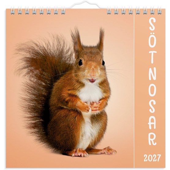 Väggkalender 2027 Sötnosar