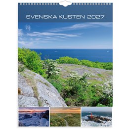 Väggkalender 2027 Svenska kusten
