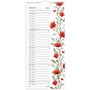 Väggkalender 2027 Lilla Blomsterkalendern