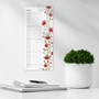 Väggkalender 2027 Lilla Blomsterkalendern