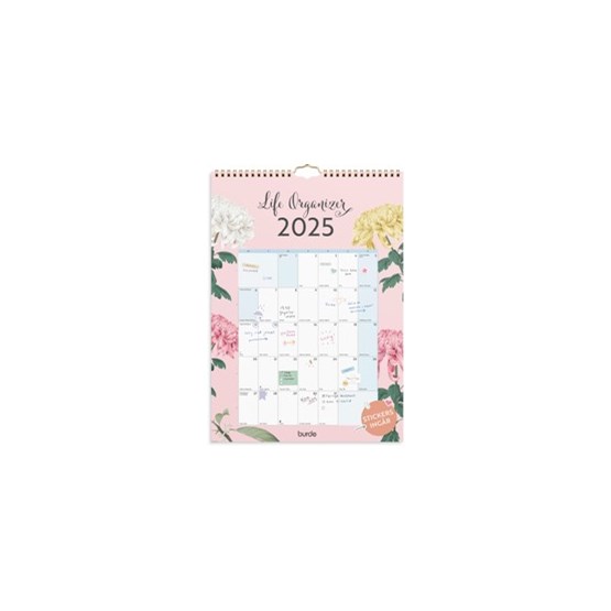 Väggkalender 2025 Life Organizer