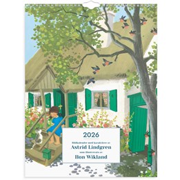 Väggkalender 2026 Ilon Wikland