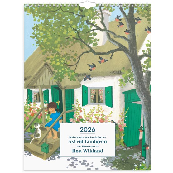 Väggkalender 2026 Ilon Wikland