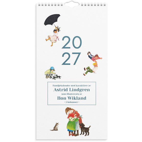 Familjekalender 2027 Ilon Wikland