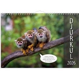 Väggkalender 2026 Djurkul