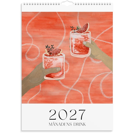 Väggkalender 2027 Posters Drinkar