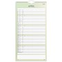 Familjekalender 2027 Tydlig