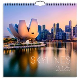 Väggkalender 2025 Skylines