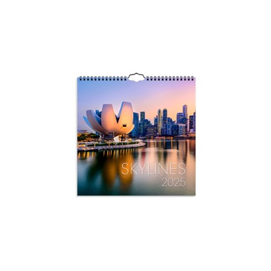 Väggkalender 2025 Skylines