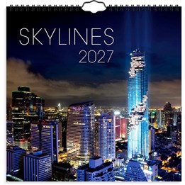 Väggkalender 2027 Skylines