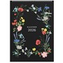 Väggkalender 2026 Illustrerad blomster