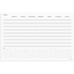 Kalender 2023 Veckoplanering whiteboard
