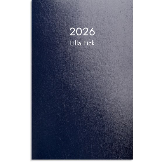 Kalender 2026 Lilla Fick blå kartong