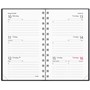 Kalender 2026 Mini svart plast