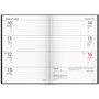 Kalender 2026 Lilla Fickdagboken svart konstläder
