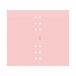 Filofax Personal Linjerade Blad Rosa 30st/fp