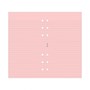 Filofax Personal Linjerade Blad Rosa 30st/fp
