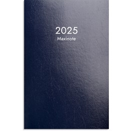 Kalender 2025 Maxinote blå kartong