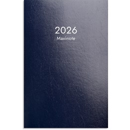 Kalender 2026 Maxinote blå kartong