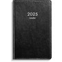 Kalender 2025 Leader svart konstläder inb