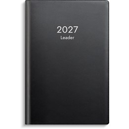 Kalender 2027 Leader svart plast
