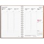 Kalender 2027 Prestige cognac konstläder