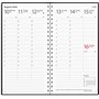 Kalender 2026 Interplano svart plast