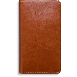 Kalender 2027 Interplano cognac konstläder