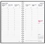 Kalender 2026 Interplano II svart plast