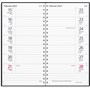 Kalender 2027 Plano svart plast