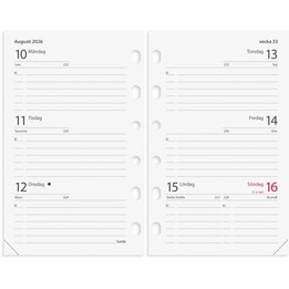 Kalender 2026 Compact grundsats