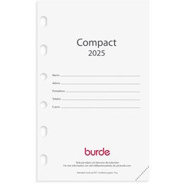 Kalender 2025 Compact kalendersats