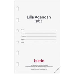 Kalender 2025 Compact kalendersats Lilla Agendan