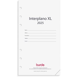 Kalender 2025 Regent kalendersats Interplano XL