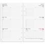 Kalender 2026 Regent Systemkal svart skinn