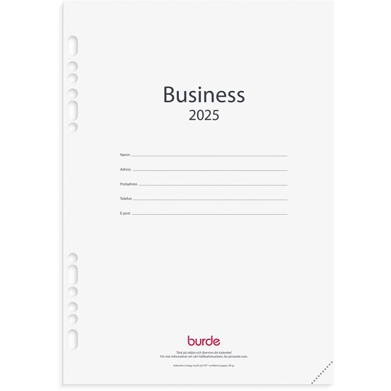 Kalender 2025 Business kalendersats