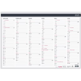 Väggkalender 2025 Väggblad Elegant 420x297mm