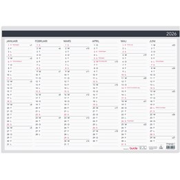 Väggkalender 2026 Väggblad Elegant 420x297mm