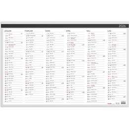 Väggkalender 2026 Väggblad Elegant 600x400mm