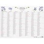 Väggkalender 2026 14-månaders väggblad