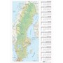 Väggkalender 2026 Väggblad Sverigekarta