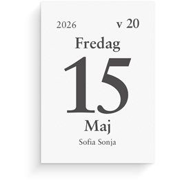 Kalender 2026 Dagblock 44x63 mm